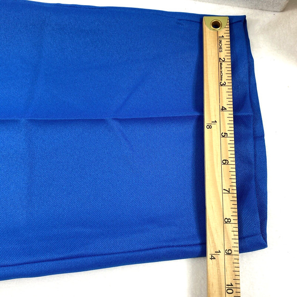 Blair Pants Womens Size 24W Blue Slacks Polyester Slimming Tummy Panel Pockets - Picture 11 of 11